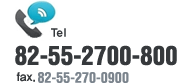 Tel. 82-55-2700-800, fax. 82-55-270-0900